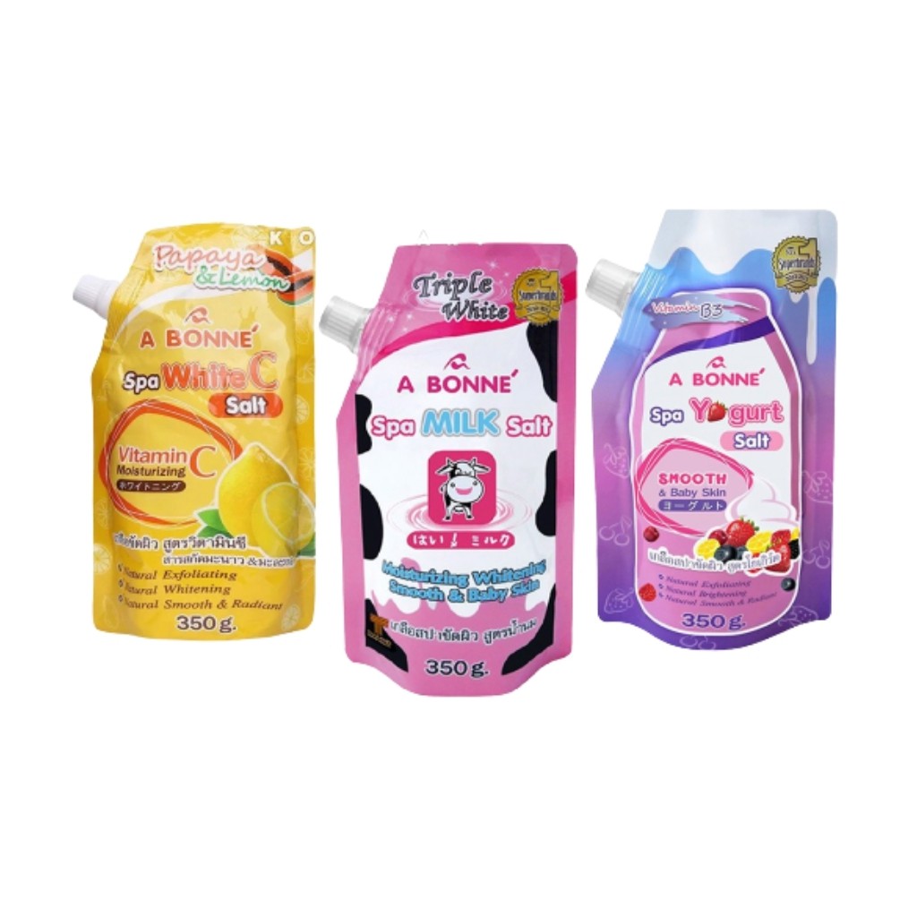 Muối tắm sữa bò tẩy tế bào chết ABonne Spa Milk Salt 350g Thai Lan | BigBuy360 - bigbuy360.vn