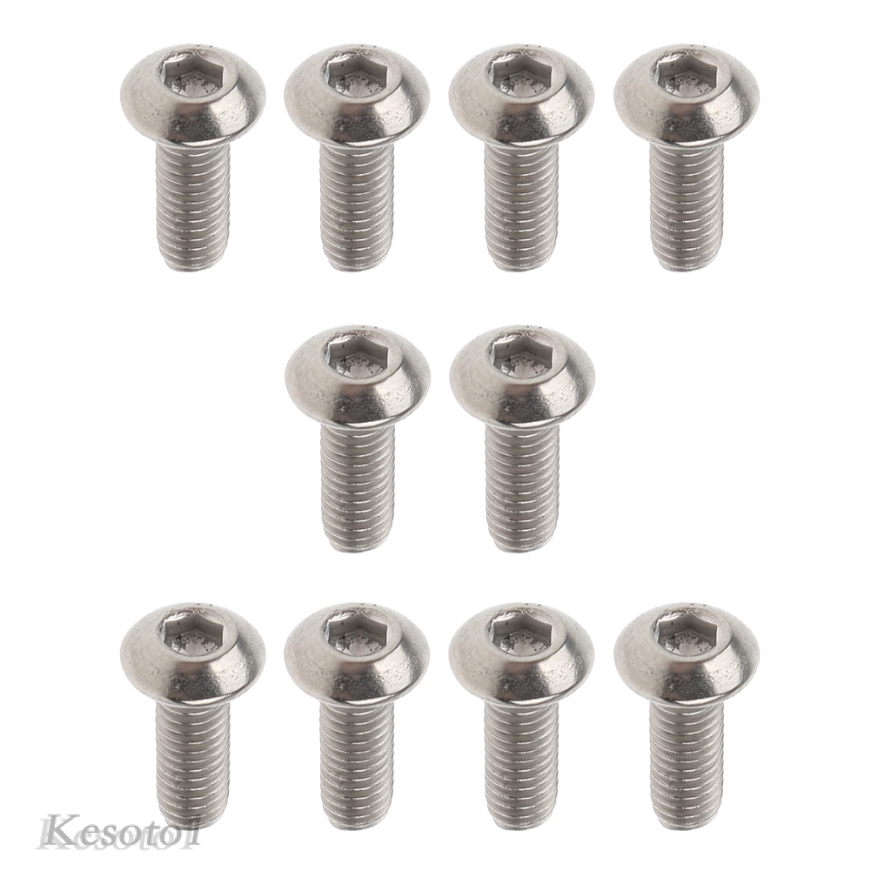 Set 20 Ốc Vít Hợp Kim Titan Kesoto1 8 / 10mm M3 A2 Chuyên Dụng