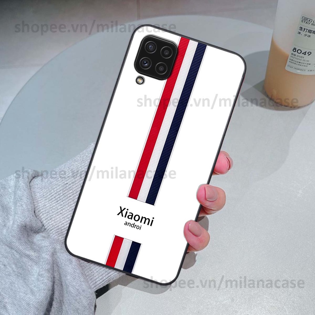 Ốp Samsung A22 4G / A22 5G in giả da phong cách thể thao, cá tính, thời trang