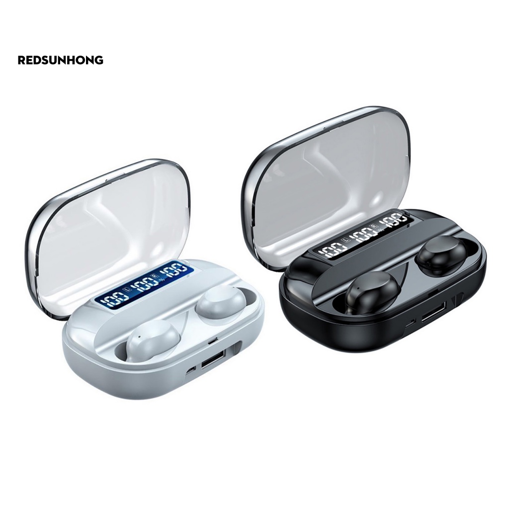 [RSH.z] Tai Nghe Thể Thao Nhét Tai Không Dây Bluetooth Tiện Lợi 5.2 Không Làm Mất Chấn Thương Thể Thao