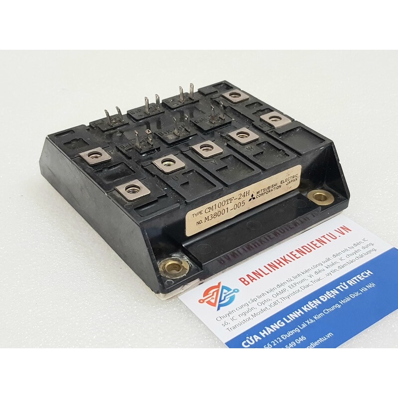 CM100TF-24H Module IGBT 100A 1200V (tháo máy)