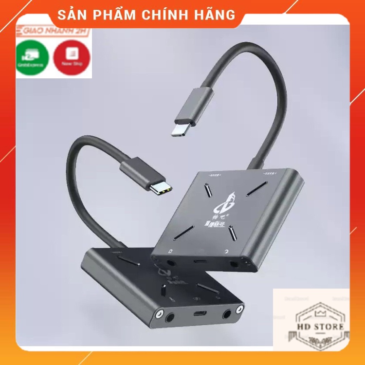 Jack Chuyển Đổi lp 2 Cổng, Cục Chuyển Đổi lp Vừa Sạc Vừa Bật Livestream Hàng Chính Hãng. Bảo Hành 12 Tháng.