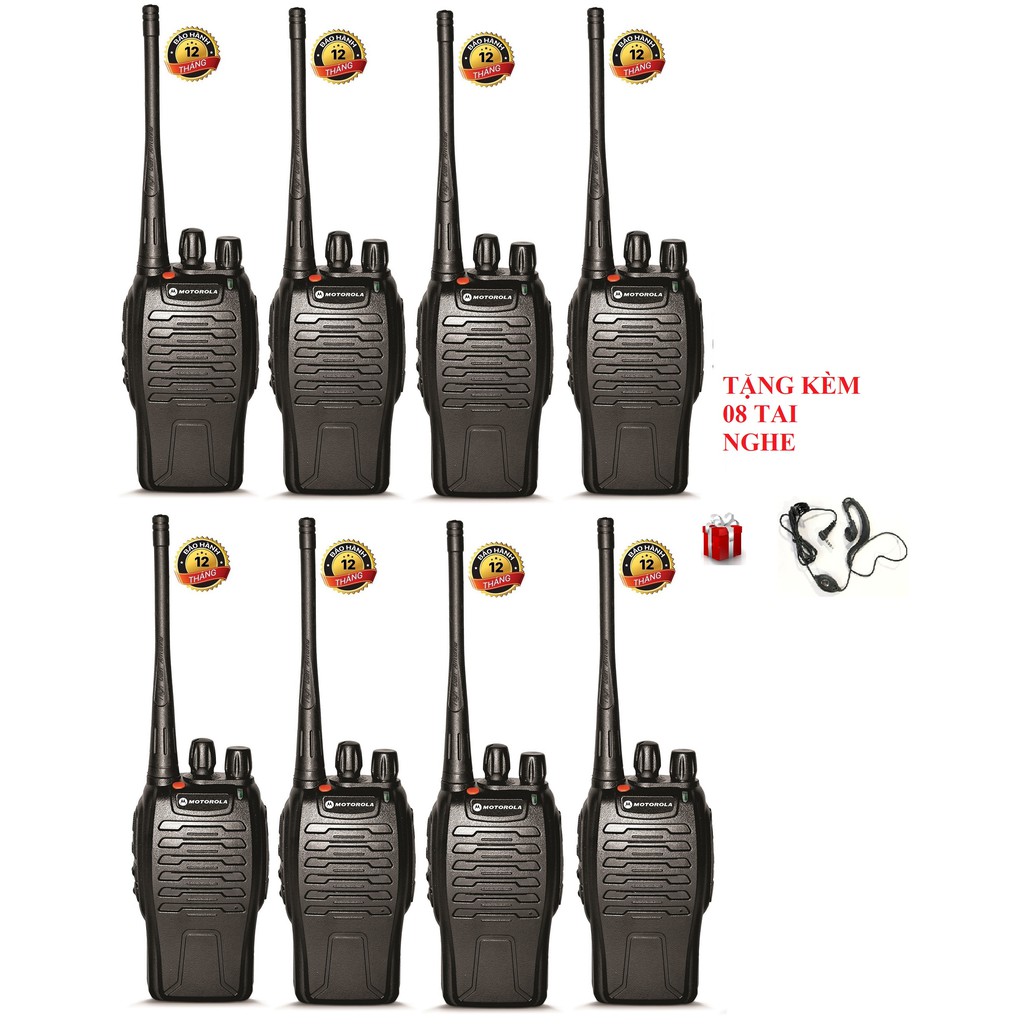 BỘ 8 Bộ đàm chất lượng cao Motorola GP668