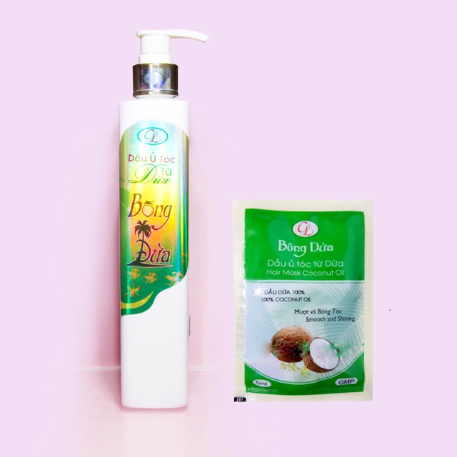 Dầu ủ tóc từ dừa Cửu Long (Bông Dừa)