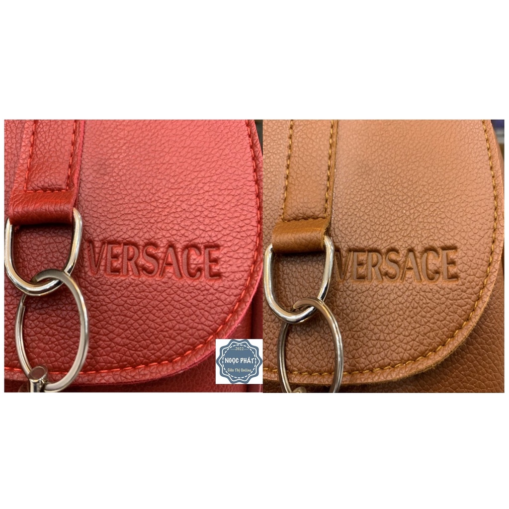 BALO NỮ VERSACE - CHẤT LIỆU DA- ĐẸP- KIỂU DÁNG TRẺ TRUNG NĂNG ĐỘNG, 5 NGĂN
