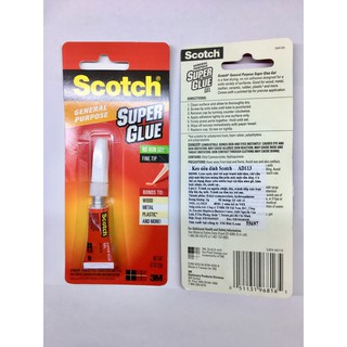 Keo siêu dính scotch ad113 - chính hãng 3m
