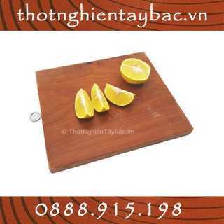 Thớt gỗ nghiến Chữ Nhật 💥 25*35*3cm 💥 Thớt nghiến Tây Bắc cao cấp