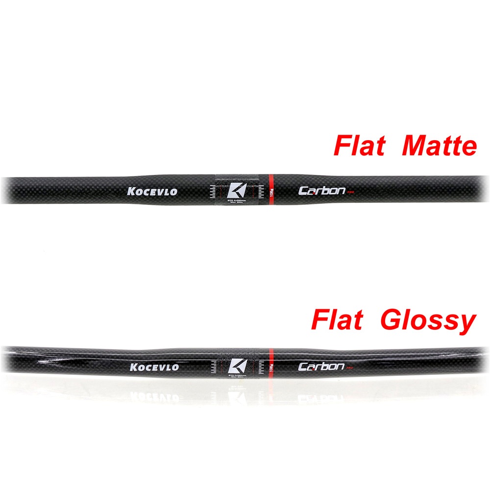 Thanh nâng ghi đông xe đạp 25.4*540/580mm bằng sợi Carbon