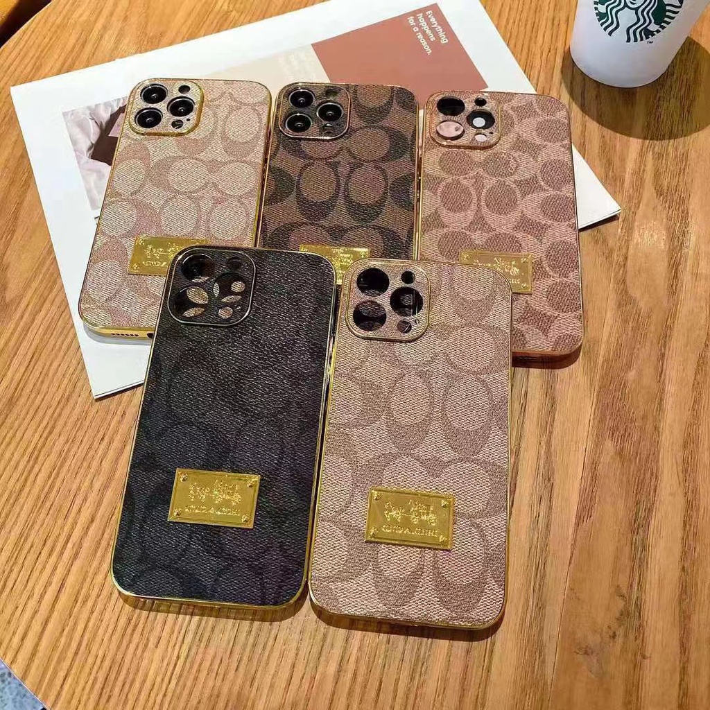 Ốp Điện Thoại Da In Logo Phnom Penh Phong Cách Âu Mỹ Sang Trọng Cho iphone 13 11 12 14 pro max XR 7P Plus