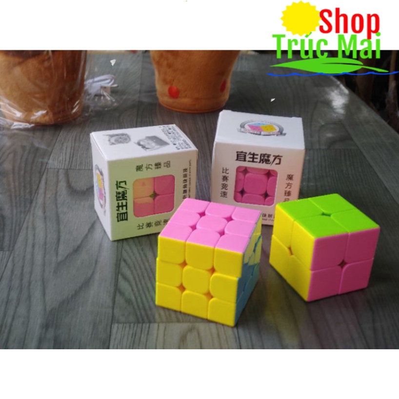 rubik 3x3×3 2×2×2 đồ chơi trí tuệ cho trẻ rô bích đồ chơi robik