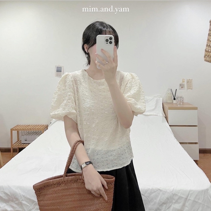 Áo nhún tay bồng