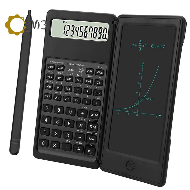 Máy tính bỏ túi màn hình LCD 10 chữ số màu đen