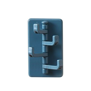Thanh 4 móc dán tường gỗ sang chảnh