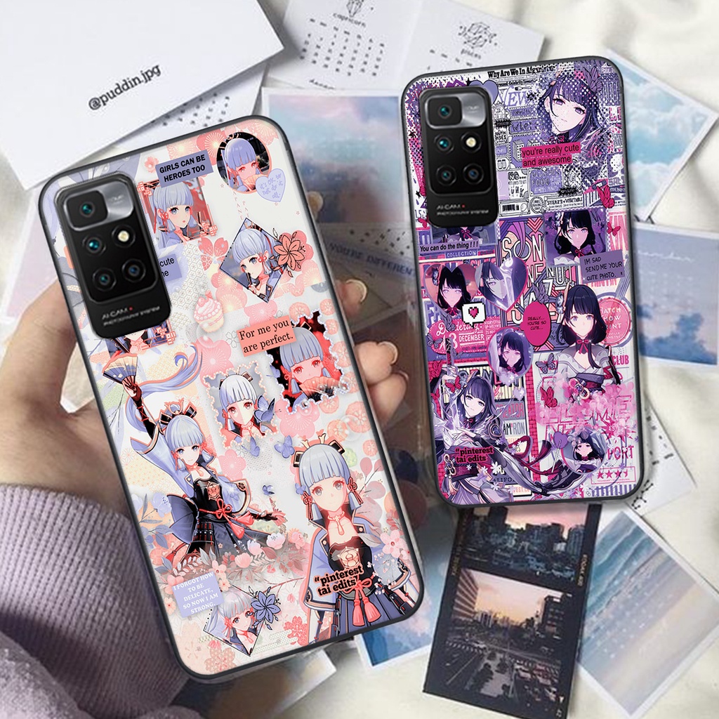 Ốp lưng Xiaomi REDMI 10 in hình Genshin Impact siêu dễ thương, cá tính