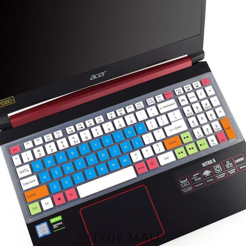 Phủ bảo vệ bàn phím laptop Acer Shadow Knight Rock4 generations AN515-55 NITRO 5