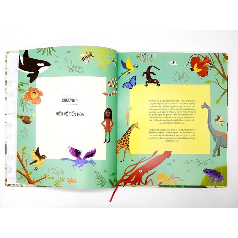 Sách Amazing Evolution – Hành trình của sự sống