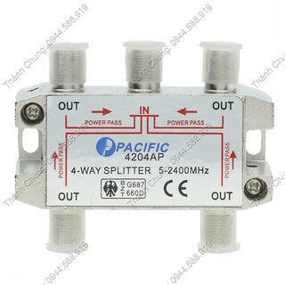 Bộ chia truyền hình cáp Pacific 4204AP
