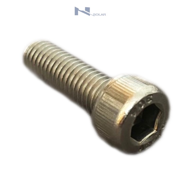 Lục Giác M8 inox 304 25mm không rỉ sét