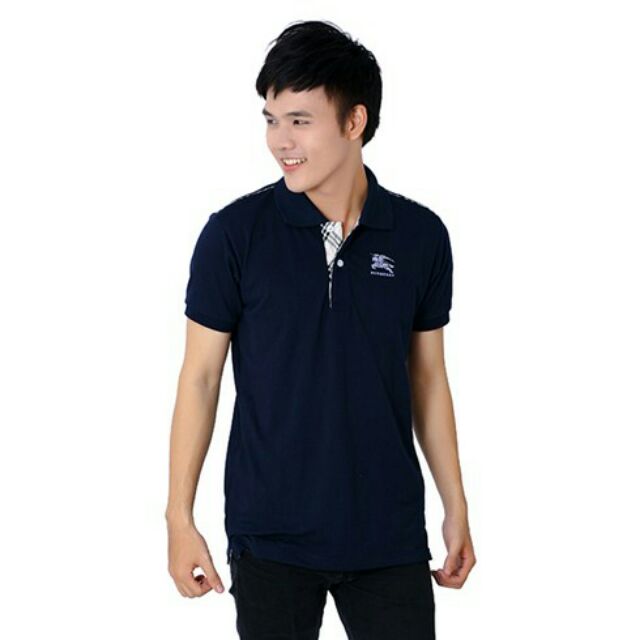 Áo Thun Nam Cổ Bẻ (Trắng )