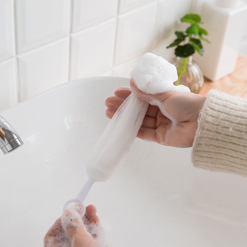 Túi lưới đựng xà phòng tạo bọt tiện lợi