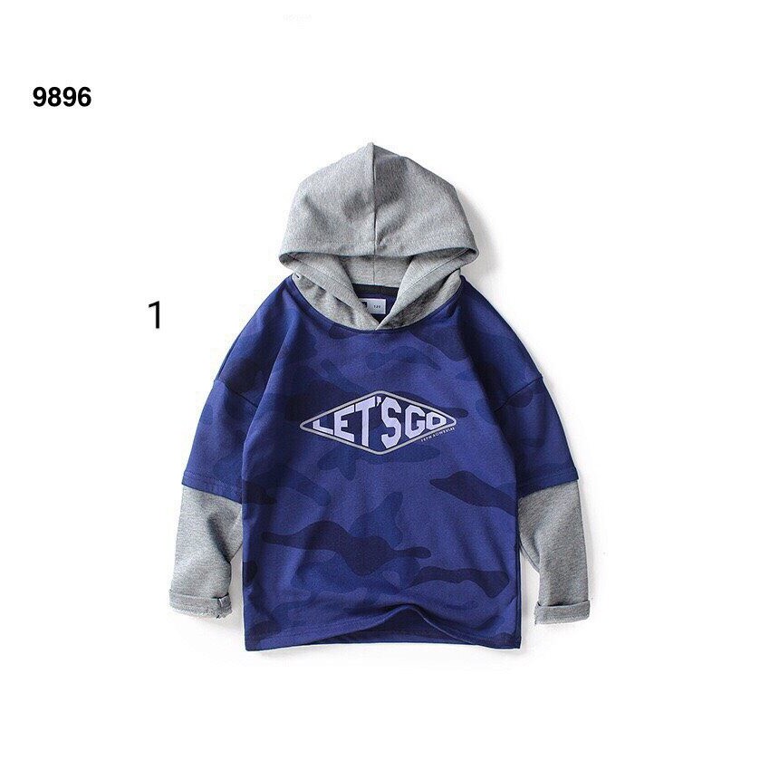 Áo hoodie bé trai size đại