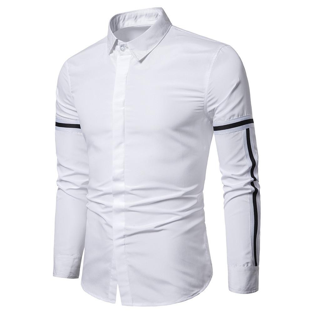 [Mã FAMALLT5 giảm 15% đơn 150K] Áo sơ mi nam dài tay phối dây LADOS-8023, chất vải lụa co giãn, chống nhăn | BigBuy360 - bigbuy360.vn