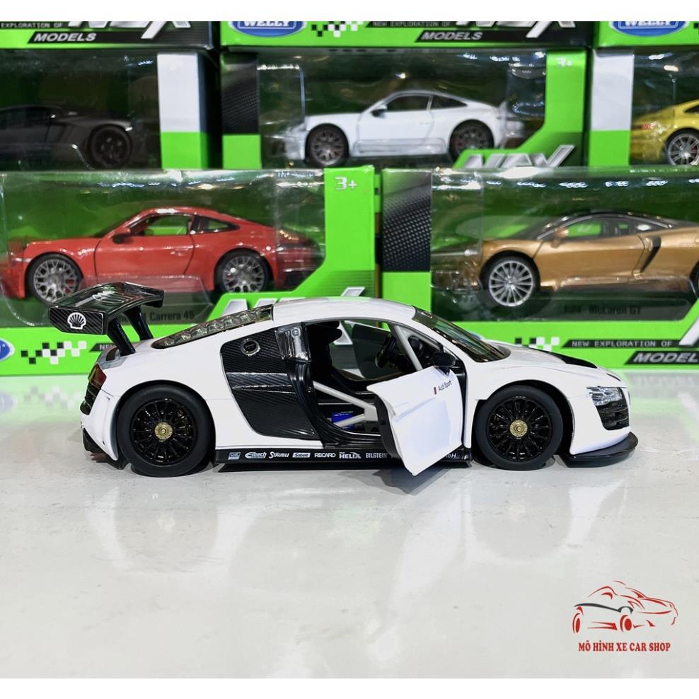 Mô hình xe bằng sắt AUDI R8 LMS tỉ lệ 1:24 hãng Rastar