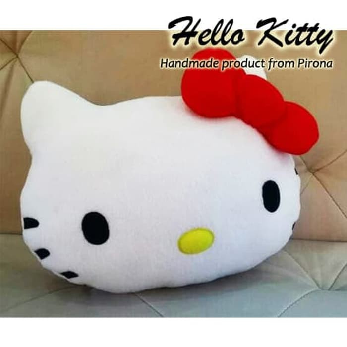 Hello Kitty Gối Nhồi Bông Hình Mèo Kitty Xinh Xắn