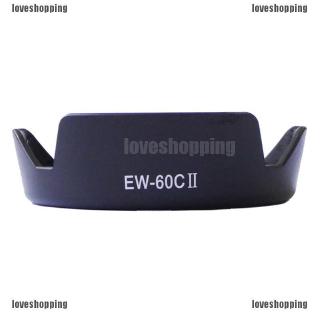 ❀giá rẻ❀ew-60c ii lens hood for canon 650d 550d 600d ef-s 18-55mm