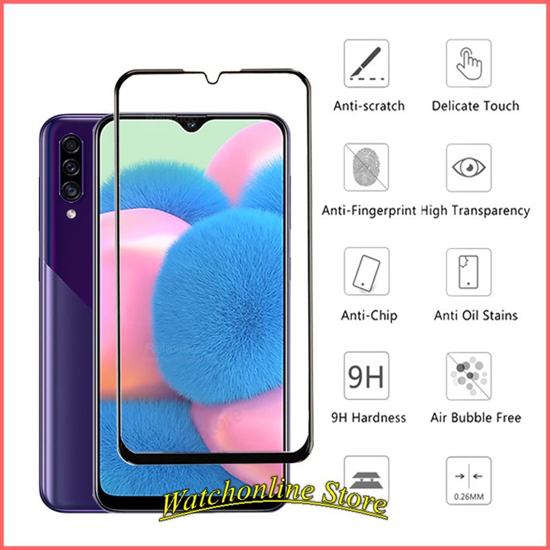 [Samsung] Cường lực 5D Samsung Galaxy A50 / A30 Full Màn Full Keo Không Chấm Liti
