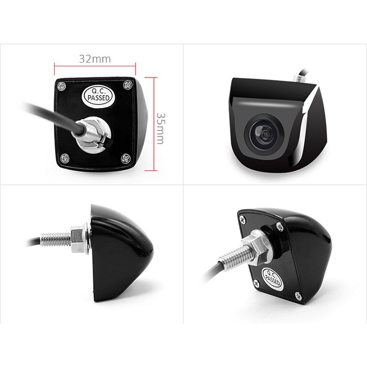 Camera lùi đán lái theo vô lăng chuẩn HD- Màu đen | BigBuy360 - bigbuy360.vn