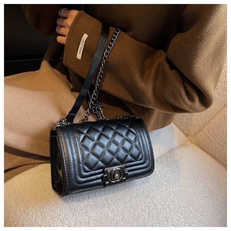 Túi đeo vai hình vuông cỡ nhỏ IELGY phong cách Hàn Quốc thời trang cho nữ