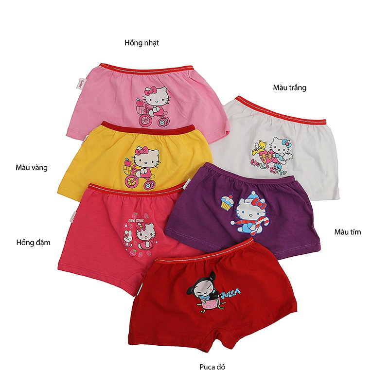 Quần chip vải cotton cao cấp cho bé gái ( từ 8 - 24 kg ) VEMZKIDS