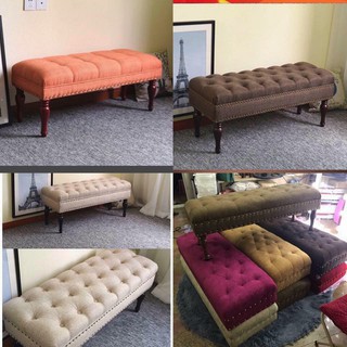 Ghế sofa đơn (Ghế băng dài đính hạt)