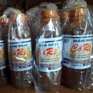 Mắm nêm Cori 10 chai lớn 500ml chính gốc