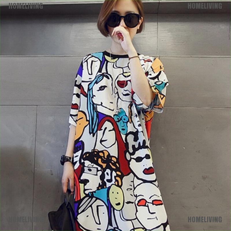 Đầm Đi Biển Dáng Rộng In Họa Tiết Phong Cách Boho Quyến Rũ Cho Nữ