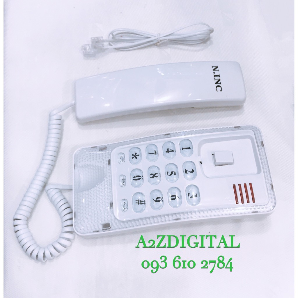 ĐIỆN THOẠI BÀN KXT 438 NHỎ GỌN DÙNG DÂY LINE