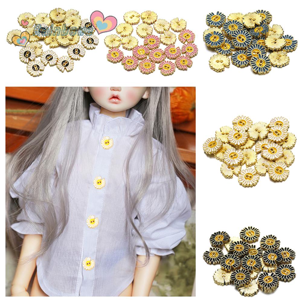 Set 20 Nút Búp Bê Mini Nhiều Màu Sắc