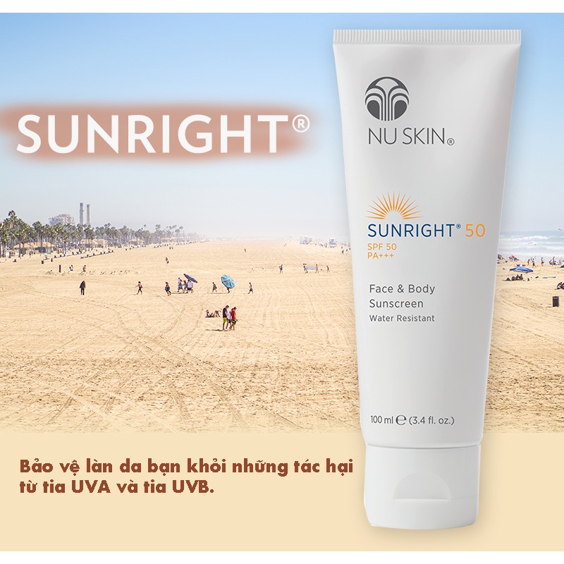 Kem chống nắng NuSkin Sunright SPF 50 PA+++ NuSkin (100ml)