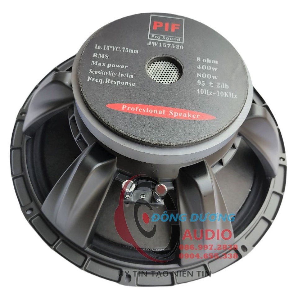 GIÁ 1 ĐÔI - LOA 40 CHÍNH HÃNG PIFPRO CHINA - XƯƠNG NHÔM - TỪ 190 COIL 75 - BASS UY LỰC