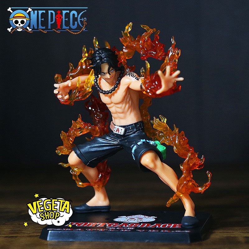 Mô hình One Piece - Mô hình nhân vật Luffy Ace Zoro Sanji hiệu ứng effect - Mô hình cực to nét đẹp rẻ - Cao 14~18cm