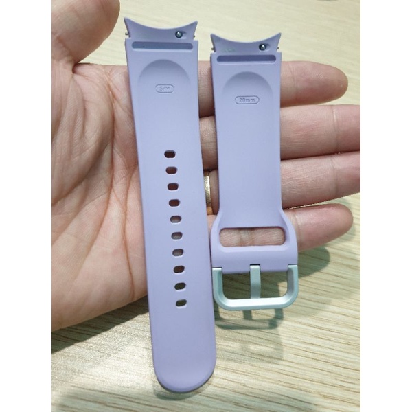 Dây Đeo Silicone Samsung Watch 5, Watch 5 Pro Chính Hãng. Bản 20mm 2 Size Tùy Chọn