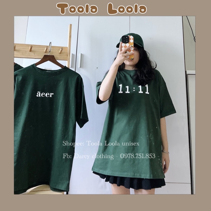 Áo Phông 3158 Màu Xanh Lá Đậm