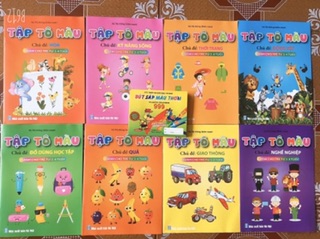 Set tô màu cho bé