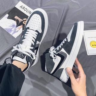 Giày Sneaker nam cao cổ - Giày thể thao nam cao cổ- Giày thời trang nam cao cổ - 62033