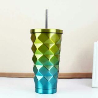 Ly  uống nước inox starbucks