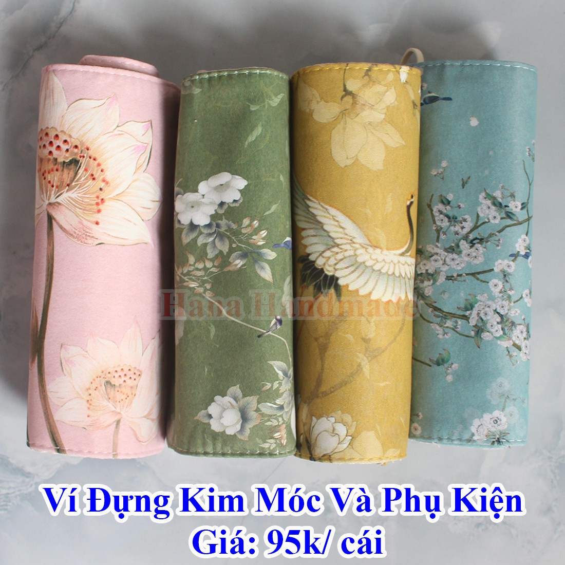 [Freeship đơn từ 0đ] Ví đựng kim móc và phụ kiện 95k/ cái