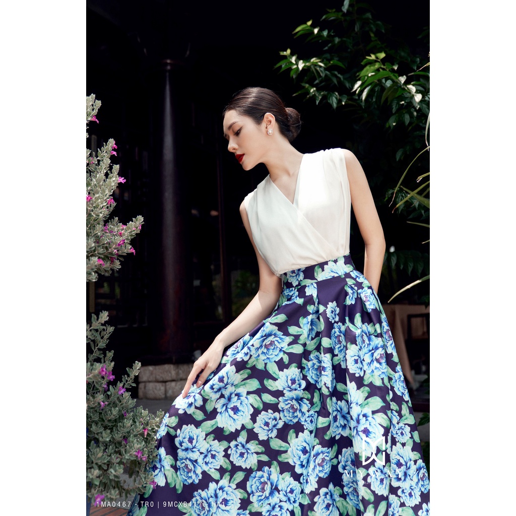 Set Áo Chân Váy Nữ MY WAY Đi Chơi Sang Trọng 1MA0467 - TR0 9MCXB417 - HA1