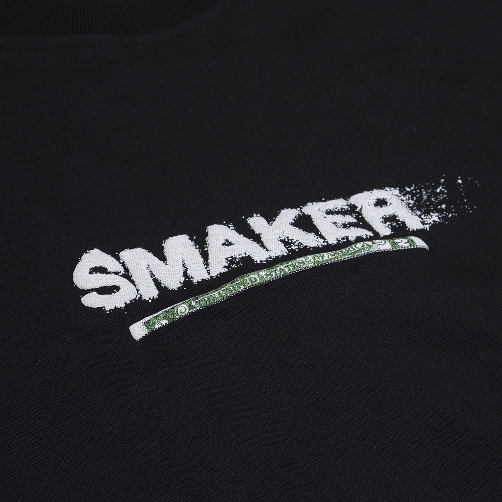 Áo thun cotton nam nữ Unisex form rộng tay lỡ, local brand chính hãng - "SAIGON SNOW" TEE IN BLACK