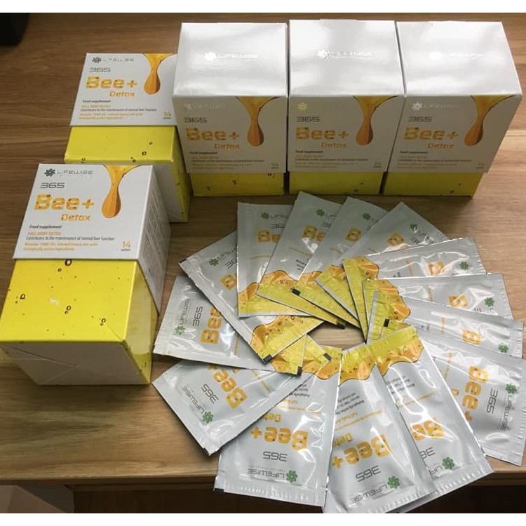 [ GIÁ SỈ ] - Lifewise #365 Bee+ Detox - Hỗ trợ Làm sạch và duy trì các chức năng cơ thể  - Hộp 14 gói